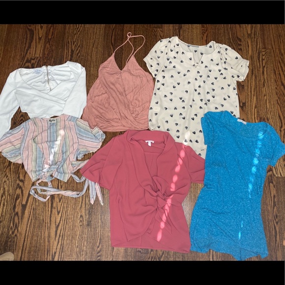 Show Me Your MuMu Tops - *BUNDLE*** 6 shirts size small